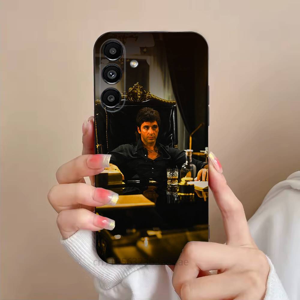T-Tony M-Montana S-Scarface Phone Case For Samsung Galaxy S21 22 23 24 S25 Ultra PlusS20 FE S10 Plus  Cover Funda