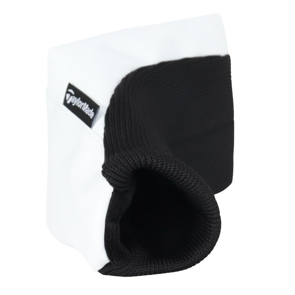 TaylorMade Circle Logo Putter Cover, Mallet, White, Unisex, 2015 Spring/Summer