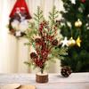 Christmas Tree Decoration Small Ornaments, Window Mini Christmas Tree Gifts Christmas Table Small Christmas Tree Ornaments