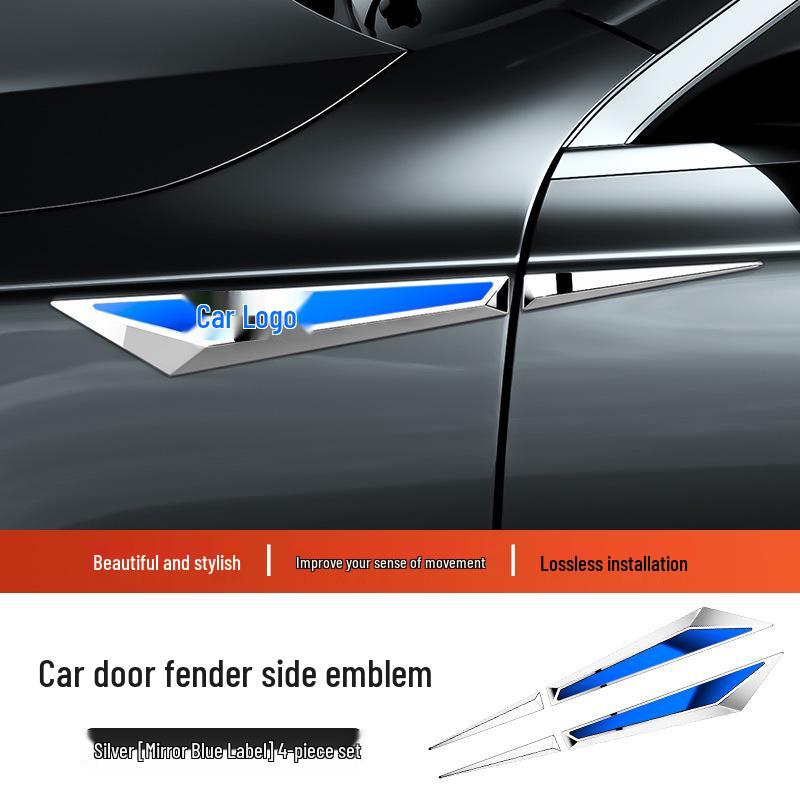Bestune Fender Blade Emblem for NAT/B70/T99/M9/T77/T55/E01 Cars