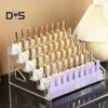 Neglelakk Organizer Akryl Display Rack Gjennomsiktig design Multipurpose Solbriller Organizer Holder for eteriske oljer