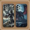 Dragon Phone Case For Samsung S24, S25 22,30,Note20,Ultra,Lite,Ultra5G,Plus,FE Black Cover