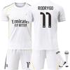 25-26 Real Madrid Heimfußballtrikot für Kinder und Erwachsene RODRYGO #11