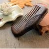 Pocket Wooden Comb Natural Black Gold Sandalwood Super Narrow Tooth Wood Combs No Static Lice Beard Comb Hair Styling