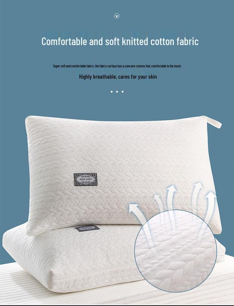 Waschbarer Hochelastischer Gestrickter Japanischer Zopf-Kissenkern