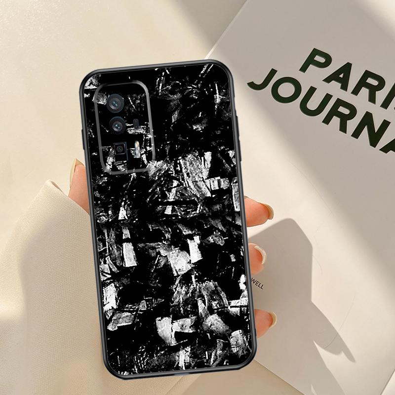 Forged Carbon Pattern Case For Xiaomi 15T 14T 13T Pro 14 15 Ultra 17 Pro Max POCO F8 F7 F5 F6 X3 X5 X6 X7 Pro Coque