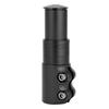 Extension de potence de fourche de guidon de vélo de montagne, adaptateur de rallonge, pièces (Noir)