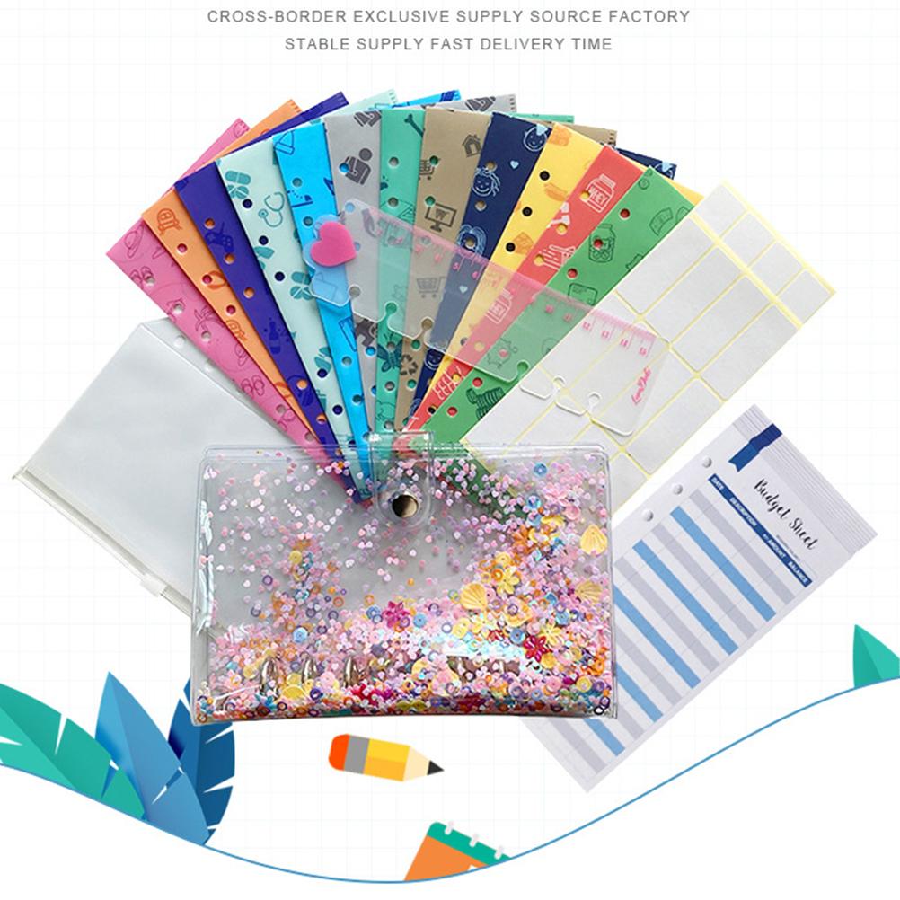 

Cash Envelope System All In One Cash Envelop Wallet with Money Budget Envelopes Labels and and Organizer