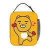 K-Kakao F-Friends Hello! Ryan Insulated Lunch Bag Leakproof  Meal Container Cooler Bag Tote Lunch Box Picnic Food Handbags