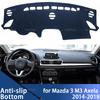 Dashboard Cover for Mazda 3 M3 Axela 2014-2018 Car Dashboard Cover Dash Board Mat Carpet Pad Sunshade Cape Cushion