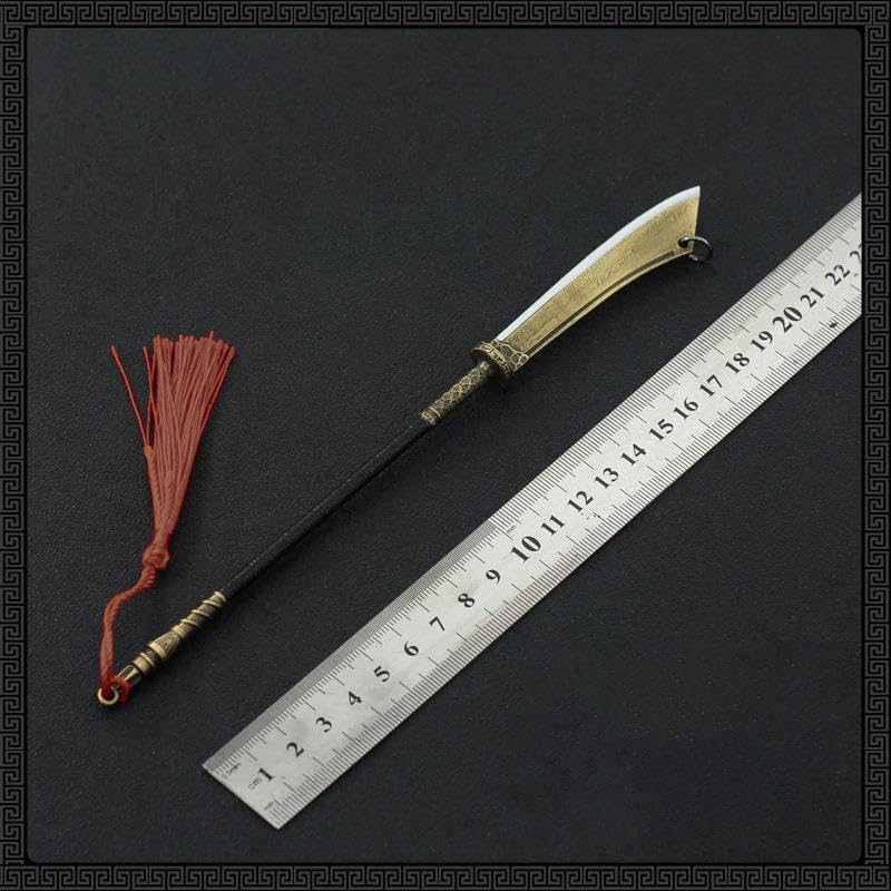 [Nekogamiyama] Romance of the Three Kingdoms: Gan Liang's Sword, 22cm Long / Miniature Figure, Collector's Item, Decorative Item