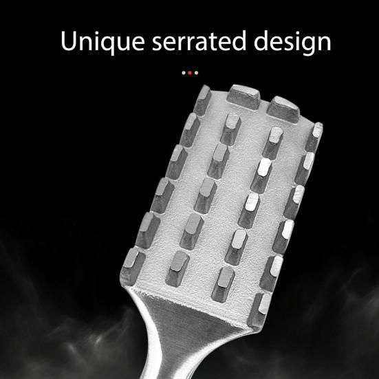 Stainless Steel Fish Scale Remover with 24 Wedge Sawtooth Ergonomic Handle Manual Fish Scale Descaler Descaling Removal Tools Kitchen Gadgets