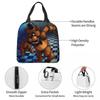 Borse Termiche per Pranzo FNAF Merchandising di At Freddys Contenitore per Pranzo Raffreddatore Termico Casual Lunch Box per Picnic