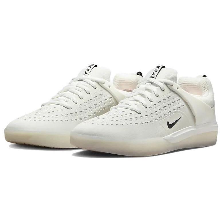 Nike Zoom Nyjah 3 SB White Black Unisex Sneakers Cream Summit-White Hyper-Pink DJ6130-100