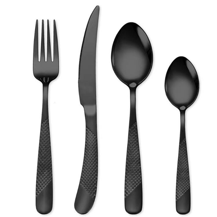 Premium Stainless Steel Steak Cutlery Set - Tableware for Home, Restaurants, and Hotels