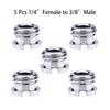 Male To Female Mount Screw Kit 1/4" to 3/8" Screw Convert Adapter Camera Screw Nut Set  Monopod