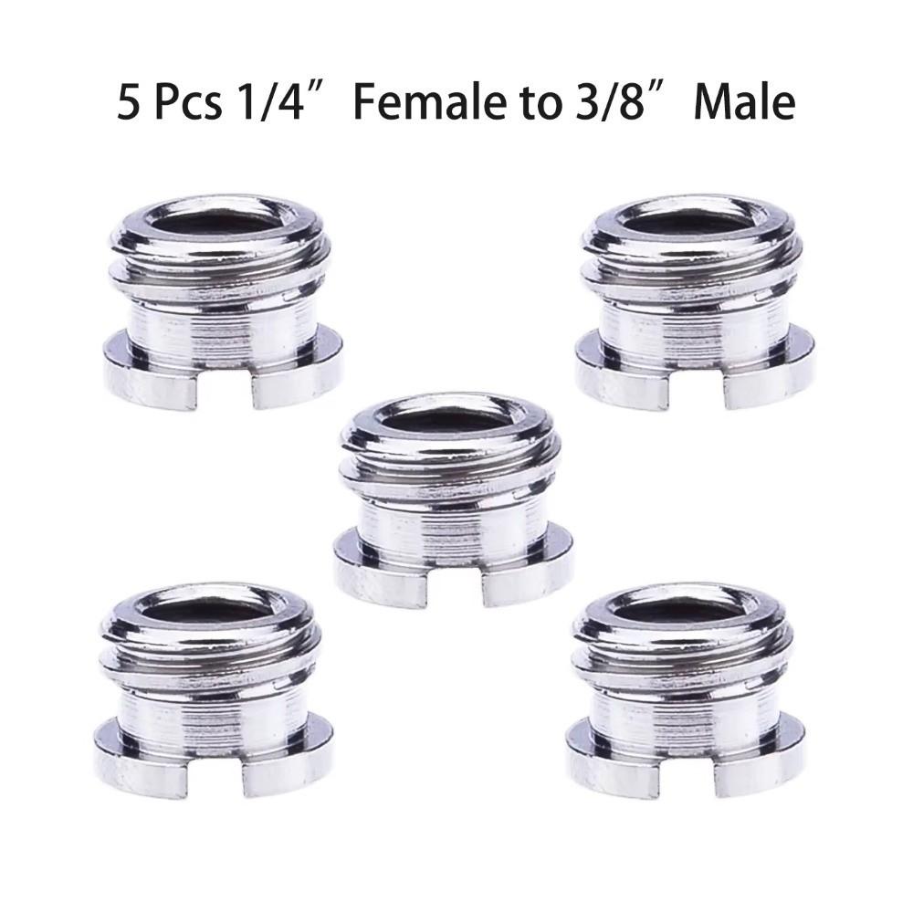 Male To Female Mount Screw Kit 1/4" to 3/8" Screw Convert Adapter Camera Screw Nut Set  Monopod