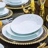 Ru Han Premium White Porcelain 68-Piece Dinnerware Set