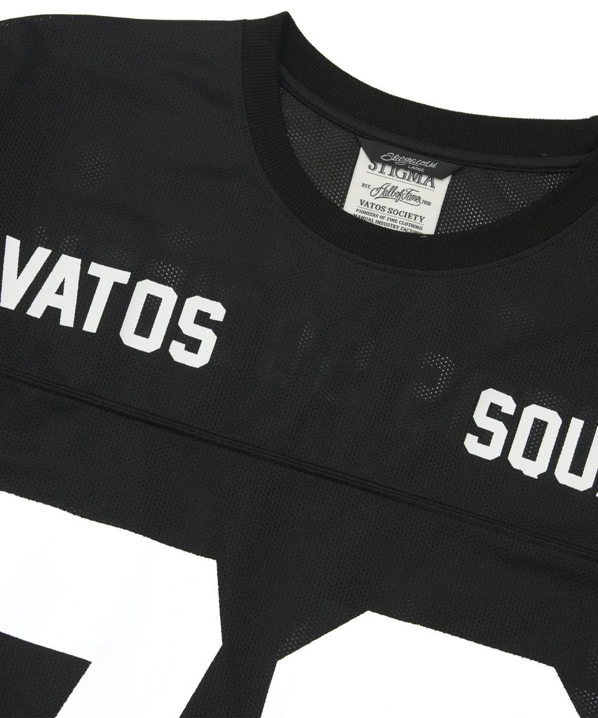 Stigma Mesh Oversized T-Shirts Black