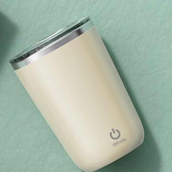Self Stirring Coffee Mug Magnetic Stirring Mug Electric Shake Bottle 350ml Portable Protein Powder Shaker for Coffee Milk Cocoa