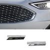 UQKX7 Metal 3D Race Flag Front Grille Sticker Car Rear Trunk Body Emblem Badge for Seat Leon 300 Altea Ibiza Toledo Cordoba cupra