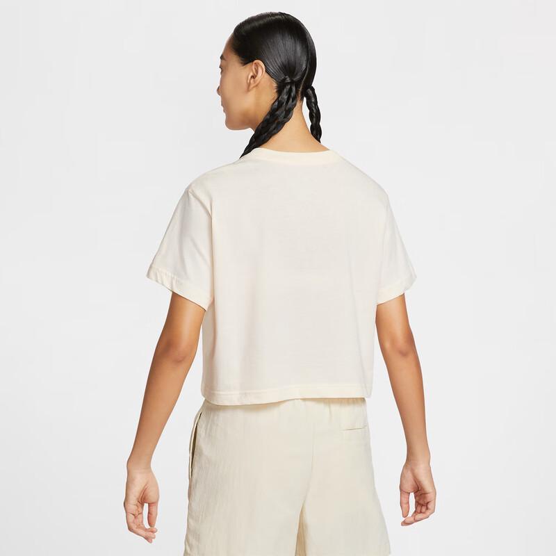 Nike Women's NSW Club Short Sleeve Crop T-Shirt