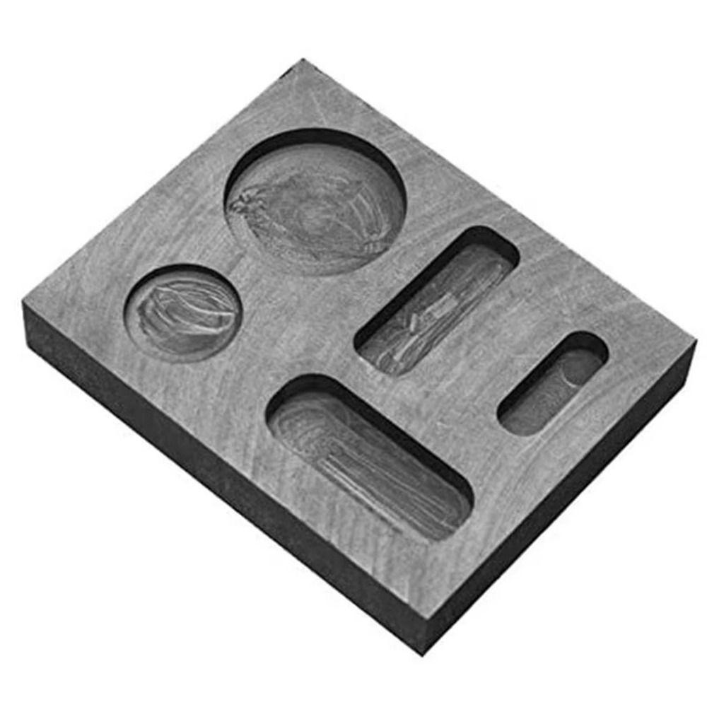1Pcs High Thermal Stability Melting Ingot Mold for Non-Ferrous Metal Smelting