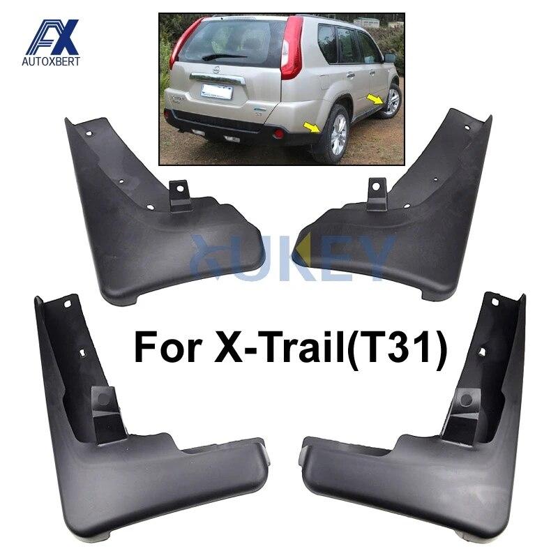 

Для Nissan X-Trail T31 2008-2013 Xtrail брызговики брызговики Fender 2009 2010 2011 2012 комплект литые автомобильные брызговики