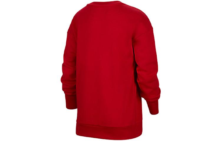 Nike Sweatshirt CNY Collection Thermal Fleece Lined Crew Neck Pullover Red Kids' DR1855-687