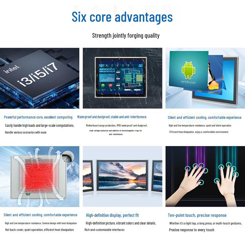 Chuwo 15-inch Industrial Embedded Android Touchscreen PC (CN version)