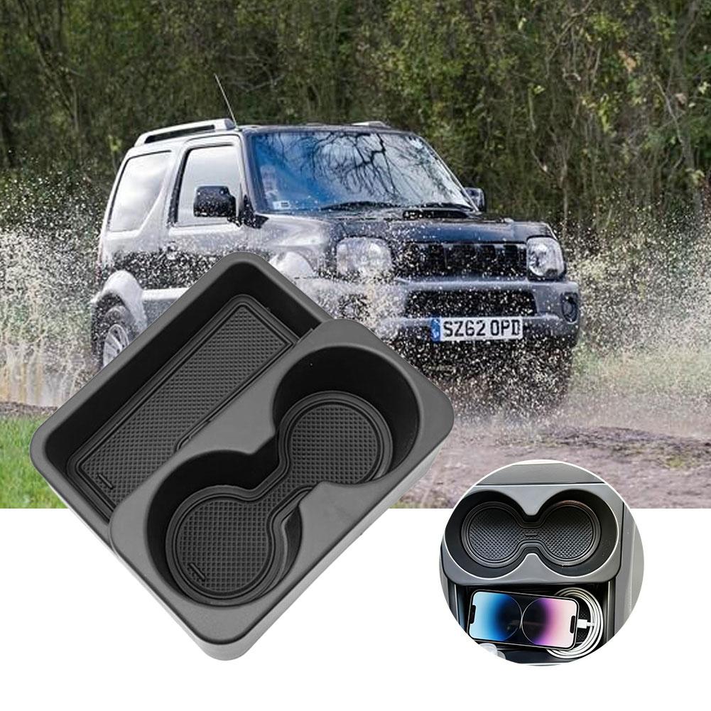 Car Center Console Gear Shift Storage Box Cup Holder Organizer Tray MT Model For Suzuki Jimny JB23 JB33 JB43 1998-2018 Accessory