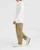 HISHANDER One Pleats Tapered Pants