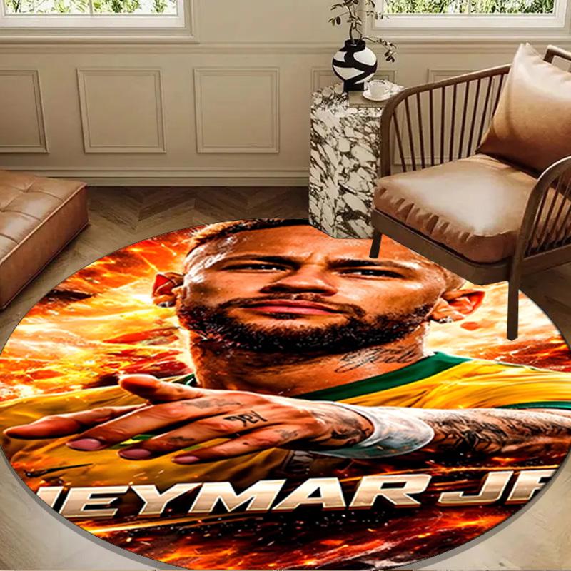Ney-mar's Iconic Pose Round mat Home Decor, Chair rug For livingroom,Bedroom, doormat home decor Birthday Gift Christmas Gifts