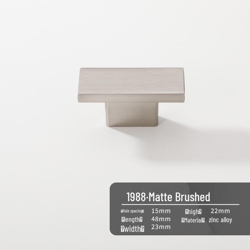 Minimalist Nordic Brushed Handle for Cabinet, Wardrobe, and Drawer
