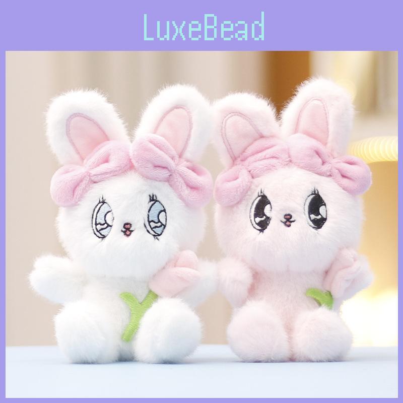 Rabbit Cute Keychain Cartoon Girl Backpack Decorative Pendant Plush Gift Doll