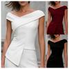 Women's Fashion V-Neck Sleeveless Casual Blouses & Shirts