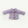 Handmade Doll Knitted Sweater Cardigans Multicolored Mini Casual Clothes Kids DIY Gift Toys for 1/11 1/12 Dolls For OB11 Dolls
