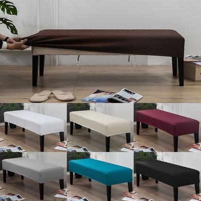Yatak Odası Tezgah Kapağı Streç Yumuşak Piyano Tezgahı Uzun Dikdörtgen Tabure Kapak Yemek Odası Oturma Odası Için Elastik Slipcover