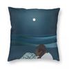 Chiron And Kevin Moonlight Pillowcase Polyester Linen Velvet Pattern Zip Decorative Throw Pillow Case Sofa Cushion Case