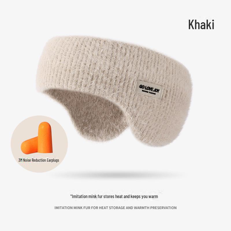 Cute Plush Winter Earmuffs for Men and Women - Warm, Foldable, Outdoor Ear Protection