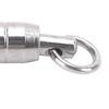30PCS Stainless Steel Bearing Rotation Ring Dual Ball Fishing Connector  Bait Connector