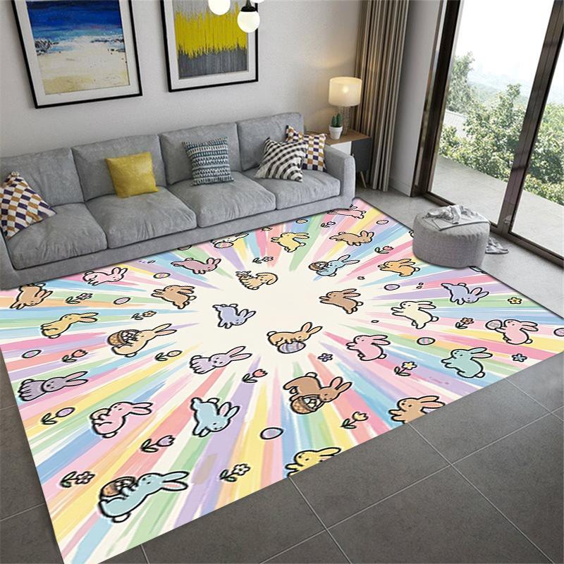 2025 New Cute Cartoon Carpet Rug for Living Room Bedroom Home Sofa Decoration,Kids play Non-slip Floor Mat51