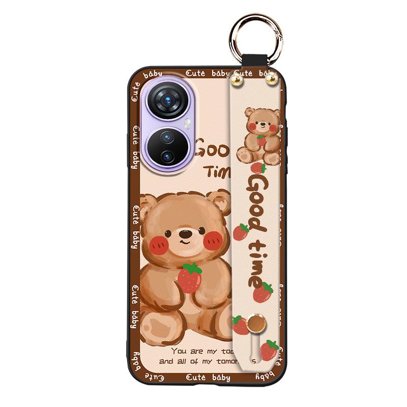Soft case Wristband Phone Case For Blackview A200 Pro Phone Holder Anti-knock Protective Dirt-resistant Cute Shockproof