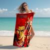Personalized Customized Proof Beach Towel with Sakuragi Hanamichi Pattern - Soft, Absorbent,quick-drying,perfect Swimming,camping&bathing