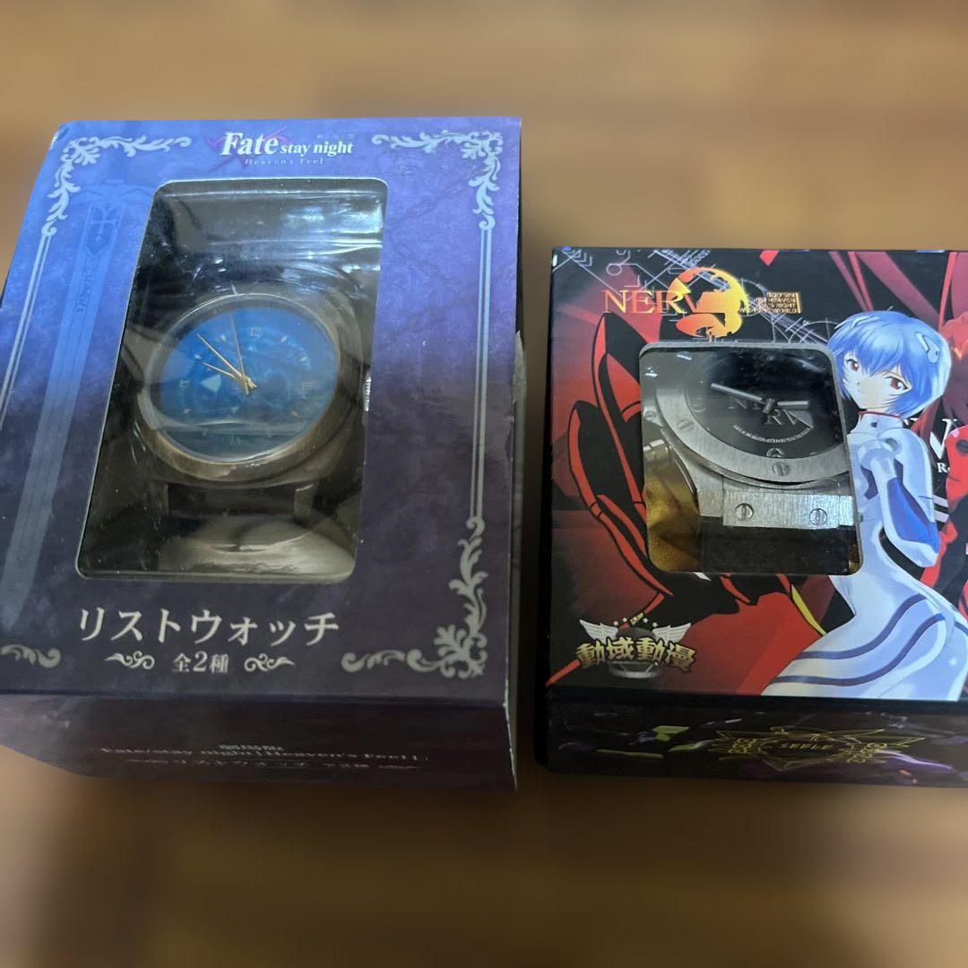 

[Б/У] Аналоговые наручные часы Fate/Stay Night и Evangelion NERV