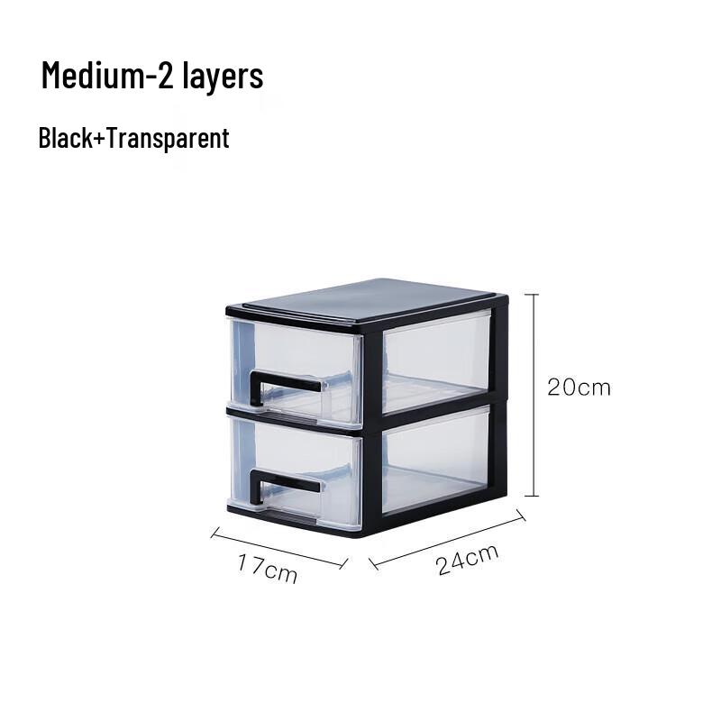 Transparent Desktop Drawer Organizer