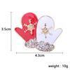Christmas Brooch Set Santa Snowman Tree Pin Popular In Europe & US | Festive Lapel Pins for Xmas Sweater Decoration Men Women Body Accessories