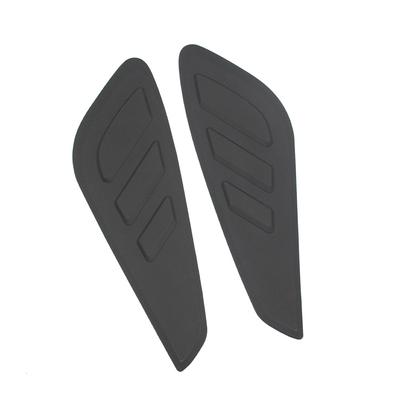 Almohadilla para tanques de combustible de motocicleta, pegatinas protectoras antideslizantes, calcomanías universales para agarre de rodilla, aislamiento térmico