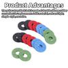10 Pcs Guitar Rubber Strap Locks Anti Slip PE Pads/Secure and Safe Guitar Strap Locks Compatible Guitar Protect