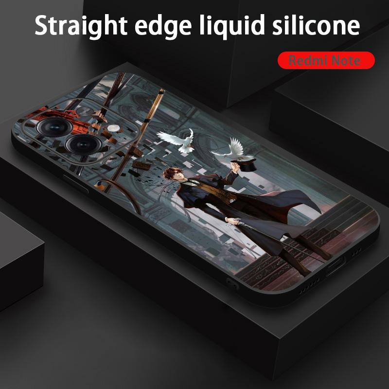 Lord of Mysteries Phone Case For Xiaomi Redmi Note 14 13 12 11 Pro Plus S 5G 4G Soft Black Phone Cover